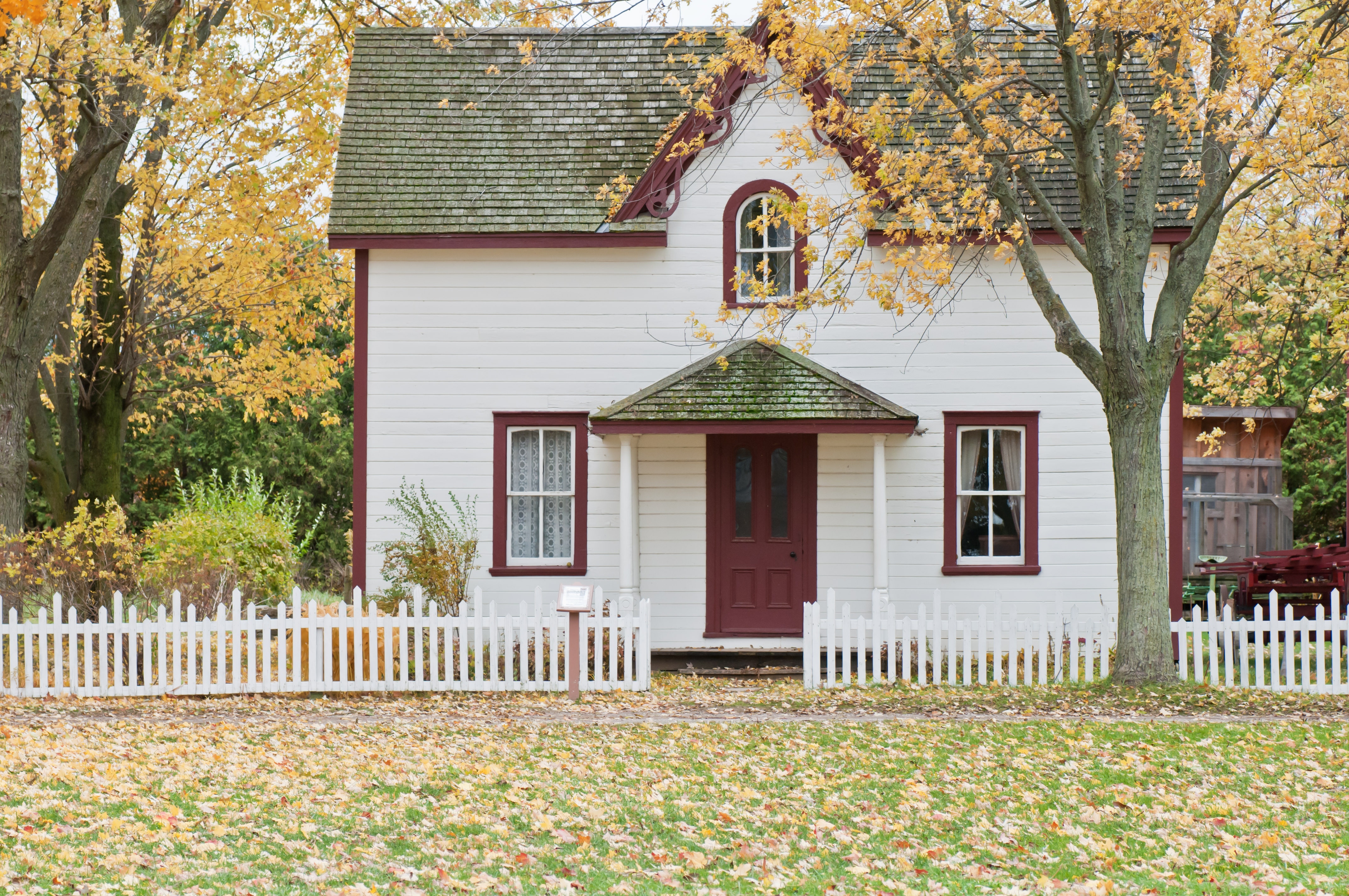 red door house