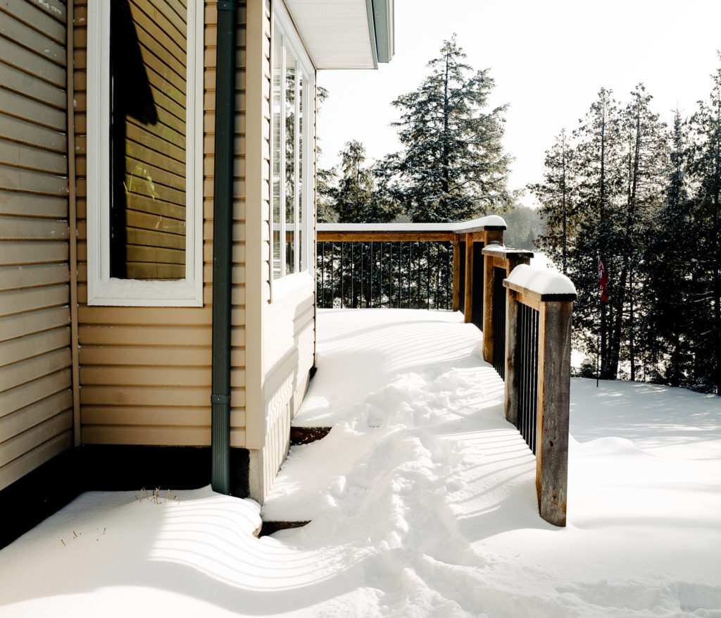 A home’s snow-packed pathway can be a liability